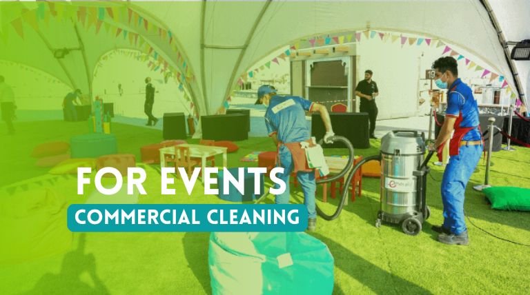 Commercial Cleaning for Events